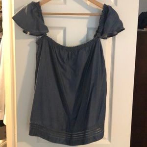 PAIGE Denim Boho Top
